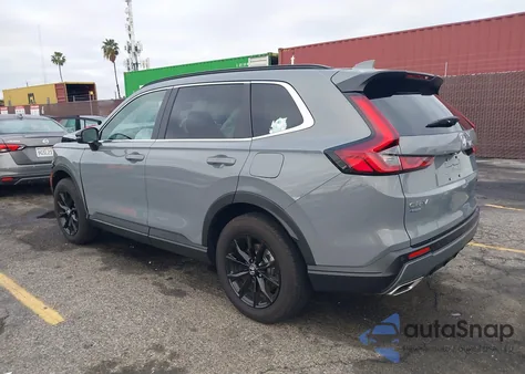 2025 Honda Cr-V Hybrid Sport-L из США, поврежденный, VIN 7FARS6H81SE073336